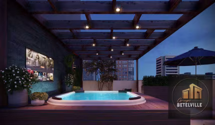 Apartamento com 2 quartos à venda, 39 m² por R$ 513.370 - Vila Izabel - Curitiba/PR