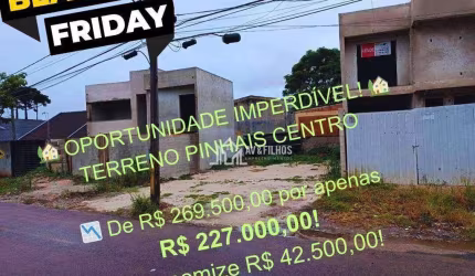 Terreno à venda, 156 m² por R$ 227.000,00 - Emiliano Perneta - Pinhais/PR
