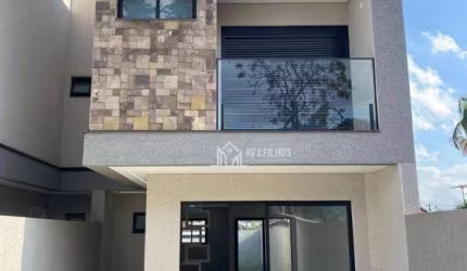 Sobrado com Terraço e novo no Xaxim!