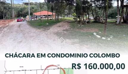 Chácara em Condomínio  1.500 m²  à venda por R$ 180.000,00
