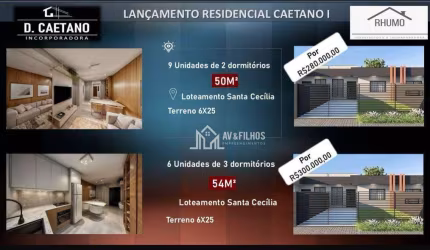 LANÇAMENTO: RESIDENCIAL CAETANO I
