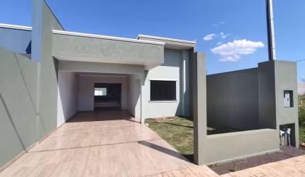 Casa nova no Bela Vista II