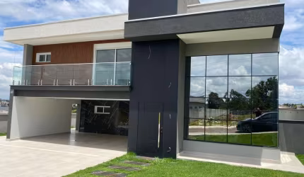 Casa para Venda em Pinhais, Jardim Amélia, 4 dormitórios, 4 suítes, 5 banheiros, 9 vagas