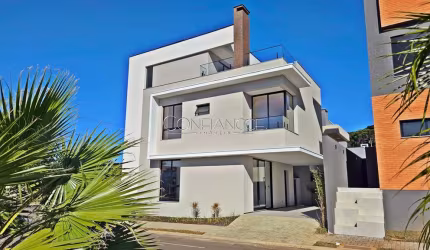 Casa em condomínio fechado com 3 quartos à venda na Rua Irma Schreiner Maran, 475, Santa Cândida, Curitiba, 181 m2 por R$ 1.399.990