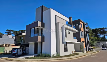 Casa em condomínio fechado com 3 quartos à venda na Rua Irma Schreiner Maran, 475, Santa Cândida, Curitiba, 179 m2 por R$ 1.399.990