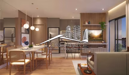 Apartamento com 3 quartos à venda na Rua Conde de São João das Duas Barras, Hauer, Curitiba, 63 m2 por R$ 496.088