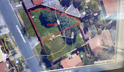 Terreno à venda na Rua Nunes Machado, Parolin, Curitiba, 934 m2 por R$ 1.650.000