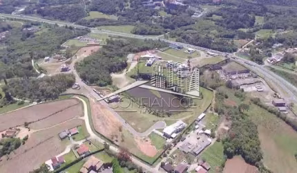 Terreno em condomínio fechado à venda na Br277/376, Rod. do Café, Cidade Industrial, Curitiba, 822 m2 por R$ 1.564.000