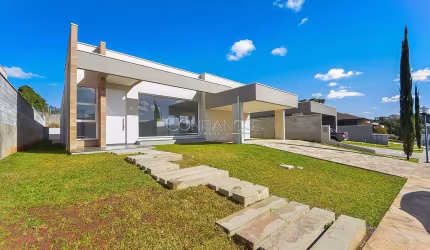 Casa em condomínio fechado com 3 quartos à venda na Rua João Volpe, Butiatuvinha, Curitiba, 255 m2 por R$ 3.180.100