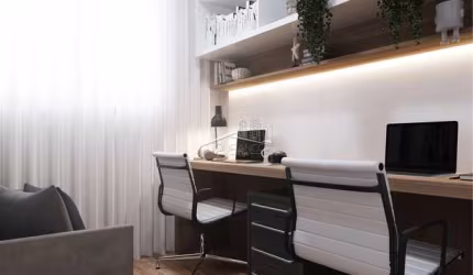 Apartamento com 3 quartos à venda na Rua Aluízio Finzetto, 3511, Prado Velho, Curitiba, 56 m2 por R$ 414.065