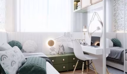 Apartamento com 2 quartos à venda na Rua Aluízio Finzetto, 3511, Prado Velho, Curitiba, 46 m2 por R$ 354.229