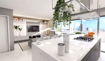 Apartamento com 1 quarto à venda na Rua Brigadeiro Franco, 3021, Água Verde, Curitiba, 28 m2 por R$ 361.243