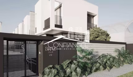 Casa em condomínio fechado com 3 quartos à venda na Rua Manoel das Chagas Lima, São Braz, Curitiba, 101 m2 por R$ 1.050.000
