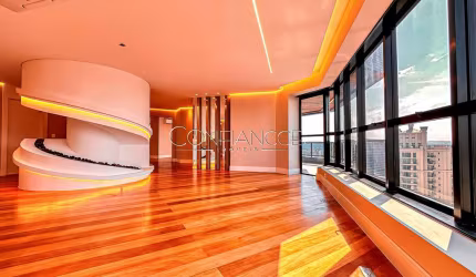 Cobertura com 4 quartos à venda na Travessa Doutor Flávio Luz, 189, Cabral, Curitiba, 548 m2 por R$ 4.990.000