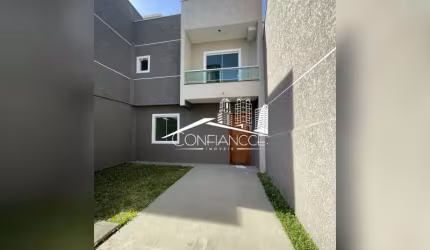 Casa em condomínio fechado com 3 quartos à venda na Rua Visconde de Macaé, Uberaba, Curitiba, 127 m2 por R$ 599.000