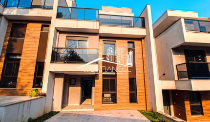 Casa em condomínio fechado com 3 quartos à venda na Rua Henrique Itiberê da Cunha, 982, Bom Retiro, Curitiba, 166 m2 por R$ 899.000
