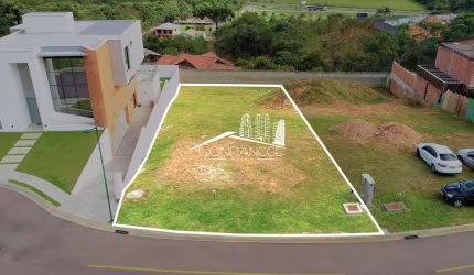 Terreno em condomínio fechado à venda na Rodovia BR-277 Curitiba-Ponta Grossa, Cidade Industrial, Curitiba, 704 m2 por R$ 1.800.000