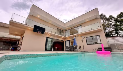 Casa em condomínio fechado com 4 quartos para alugar na Rua Antônio Wolpe, 600, Butiatuvinha, Curitiba, 260 m2 por R$ 12.500