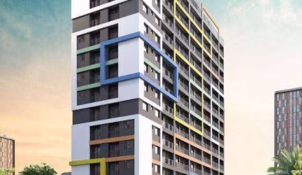 Apartamento com 2 dormitórios à venda, 40 m² por R$ 375.667,00 - Centro - Curitiba/PR