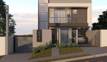 Sobrado com 4 dormitórios à venda, 191 m² por R$ 929.000,00 - Bairro Alto - Curitiba/PR