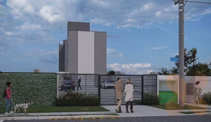 Apartamento com 1 dormitório à venda - Cajuru - Curitiba/PR