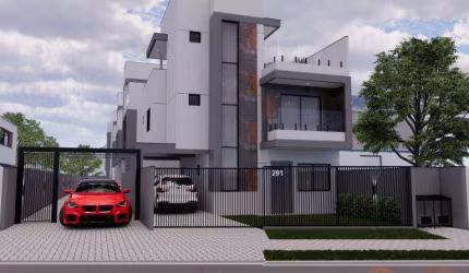 Sobrado à venda, 129 m² por R$ 850.000,00 - Capão Raso - Curitiba/PR