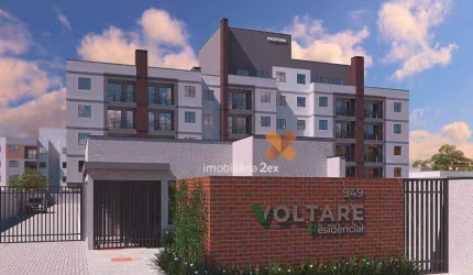 Apartamento com 2 dormitórios à venda, 48 m² por R$ 325.000,00 - Vargem Grande - Pinhais/PR