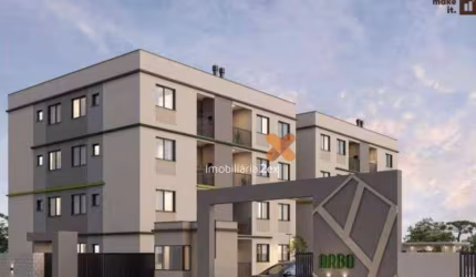 Apartamento com 2 dormitórios à venda, 41 m² por R$ 275.900,00 - Vargem Grande - Pinhais/PR