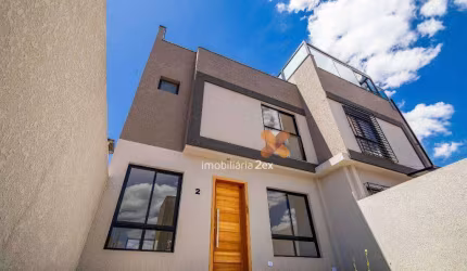Sobrado com 3 dormitórios à venda, 147 m² por R$ 699.000,00 - Lindóia - Curitiba/PR