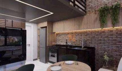 Studio com 1 dormitório à vend - Jardim das Américas - Curitiba/PR