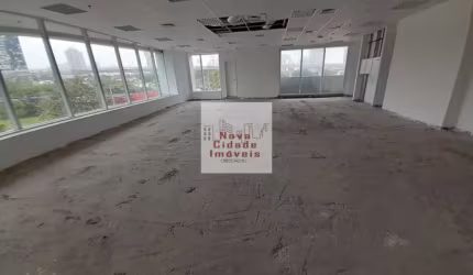 Brooklin! Sala comercial 194 m²  1 sala no contra-piso 4 banhs. 5 vagas para aluguel  Brooklin, São Paulo - SA2862