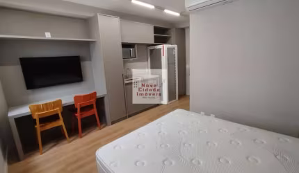Santo Amaro! Studio 21 m² Mobiliado e Decorado sem vaga para aluguel - ST2899