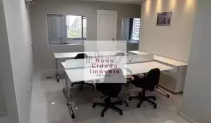 Vila Olímpia! Sala de 79 m²  4 sala 3 banhs 2 vagas para locação - SA3014