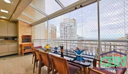 !!!OPORTUNIDADE!!! MARAVILHOSA COBERTURA DUPLEX com 260m² ÚTEIS - MOBILIADA - 03 SUÍTES - VRD. GOURMET - 03 VAGAS - PISCINA - CHURRASQUEIRA - GONZAGA