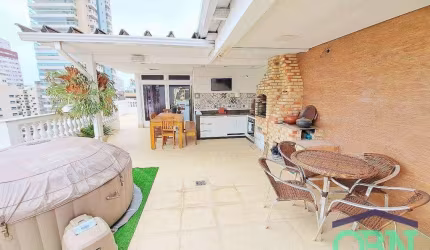 Cobertura com 3 dormitórios à venda, 275 m² por R$ 1.889.000,00 - Boqueirão - Santos/SP