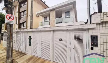 Casa com 3 dormitórios à venda, 90 m² por R$ 849.000,00 - Embaré - Santos/SP