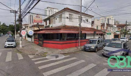 !!!OPORTUNIDADE!!! LINDA CASA COMERCIAL DE ESQUINA NA RUA OSWALDO CRUZ com 280m² ÚTEIS - por R$ 14 MIL (PACOTE) - BOQUEIRÃO - SANTOS/SP