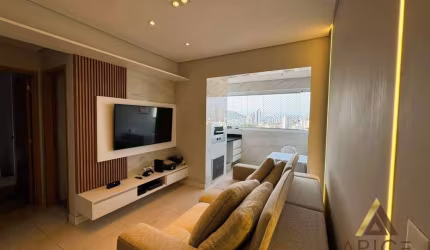 !OPORTUNIDADE! APTO. SEMI NOVO com 67m² ÚTEIS - 02 DORM. s/ 01 SUÍTE - VARANDA GOURMET - 01 VAGA - PRÉDIO COM LAZER COMP.  por R$ 1.049m - BOQUEIRÃO