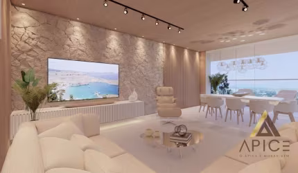 MARAVILHOSO APTO. ALTO PADRÃO EM PRÉ LANÇAMENTO com 240m² ÚTEIS - 04 SUÍTES - VARANDA GOURMET - 04 VAGAS - LAZER COMPLETO por R$ 3.250M  EMBARÉ/SANTOS