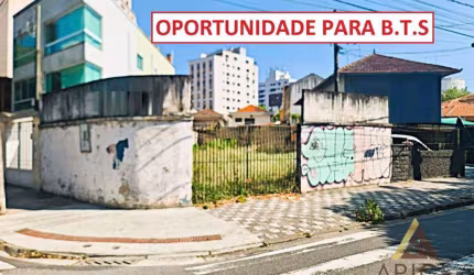 OPORTUNIDADE PARA  B.T.S - LOCAÇÃO DE TERRENO com 450m²  de ESQUINA COM AVENIDA SUPER MOVIMENTADA por R$ 12.000 (PACOTE) - APARECIDA/SANTOS