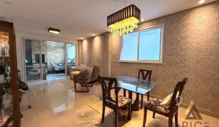 Cobertura com 3 dormitórios à venda, 135 m² por R$ 1.389.000,00 - Marapé - Santos/SP