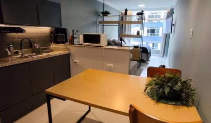Studio com 1 dormitório para alugar, 45 m² por R$ 3.500,00/mês - Ponta da Praia - Santos/SP