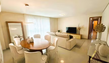 LINDO APTO. PADRÃO COM 130m² ÚTEIS - PORTEIRA FECHADA - 03 DORM. sendo 01 SUÍTE - 03 W.C - 02 VAGAS DEMARCADAS - LAZER NO PRÉDIO - EMBARÉ/SANTOS