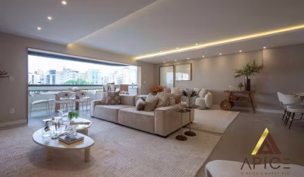 MARAVILHOSO APTO. ALTO PADRÃO com 240m² ÚTEIS - 100% REFORMADO - 04 SUÍTES - VARANDA GOURMET - 06 W.C - 03 VAGAS - PRÉDIO COM LAZER - VILA RICA/SANTOS