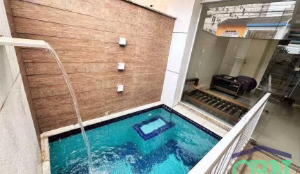 !!!OPORTUNIDADE!!! LINDA CASA com 170m² ÚTEIS - 03 SUÍTES - 05 WC - PISCINA -  ESPAÇO GOURMET COM CHURRASQUEIRA - 02 VAGAS COBERTAS - ENCRUZILHADA