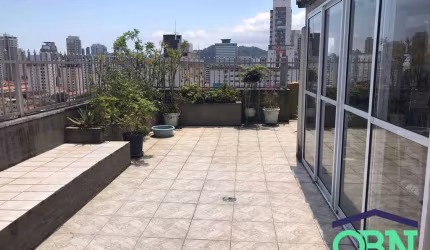 Cobertura à venda, 273 m² por R$ 815.000,00 - Boqueirão - Santos/SP