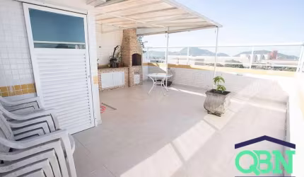 Cobertura com 2 dormitórios, 120 m² - venda por R$ 829.000,00 ou aluguel por R$ 5.196,00/mês - Estuário - Santos/SP