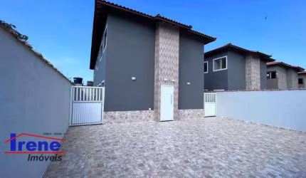 Casa com 2 dormitórios à venda, 58 m² por R$ 210.000,00 - Suarão - Itanhaém/SP