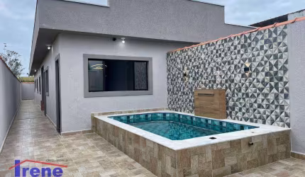 Casa nova com 3 dormitórios à venda por R$ 419.000 - Grandesp - Itanhaém/SP