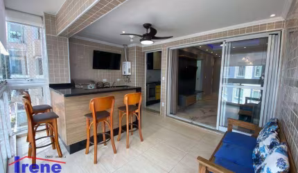 Apartamento com 3 dormitórios para alugar, 92 m² por R$ 3.400,00/mês - Praia Do Sonho - Itanhaém/SP